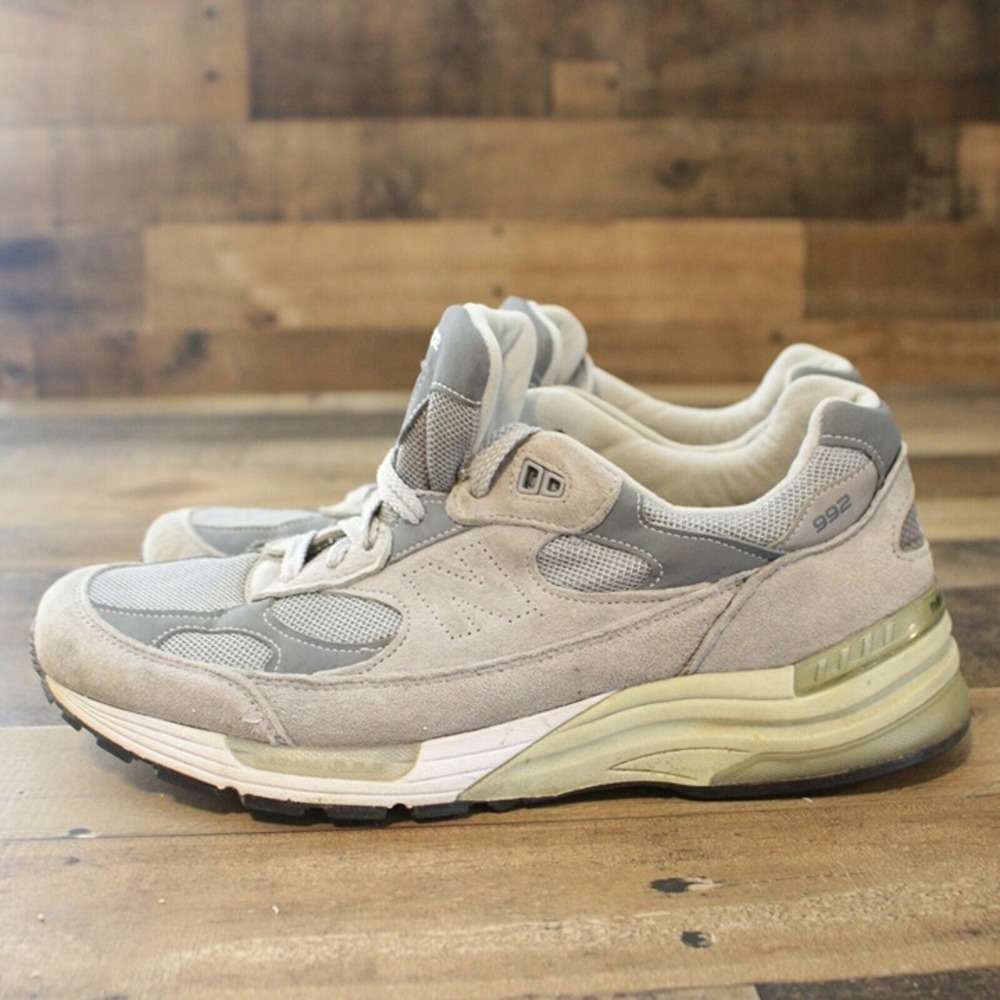 Vintage New Balance 992 Shoes Sneakers Gray M992GL Mens Sz 9 Made In USA - Picture 3 of 9